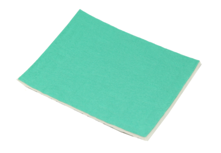 Салфетка полироль (белая/зеленая)  арт.411000